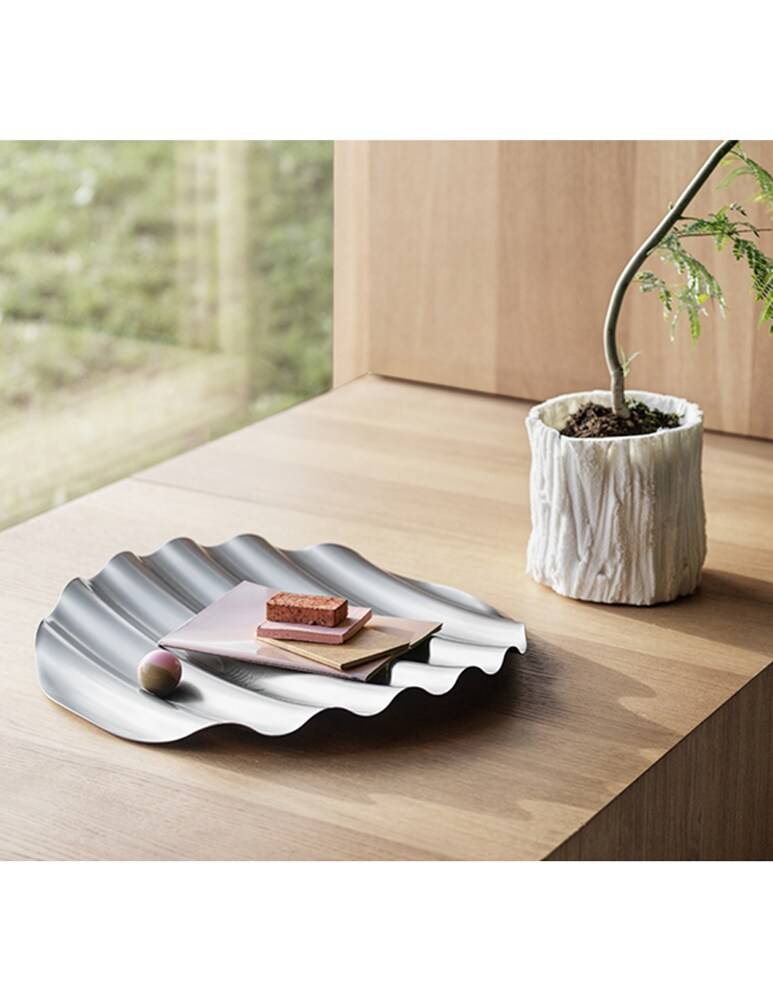 Muuto Wave Vassoio - Argento