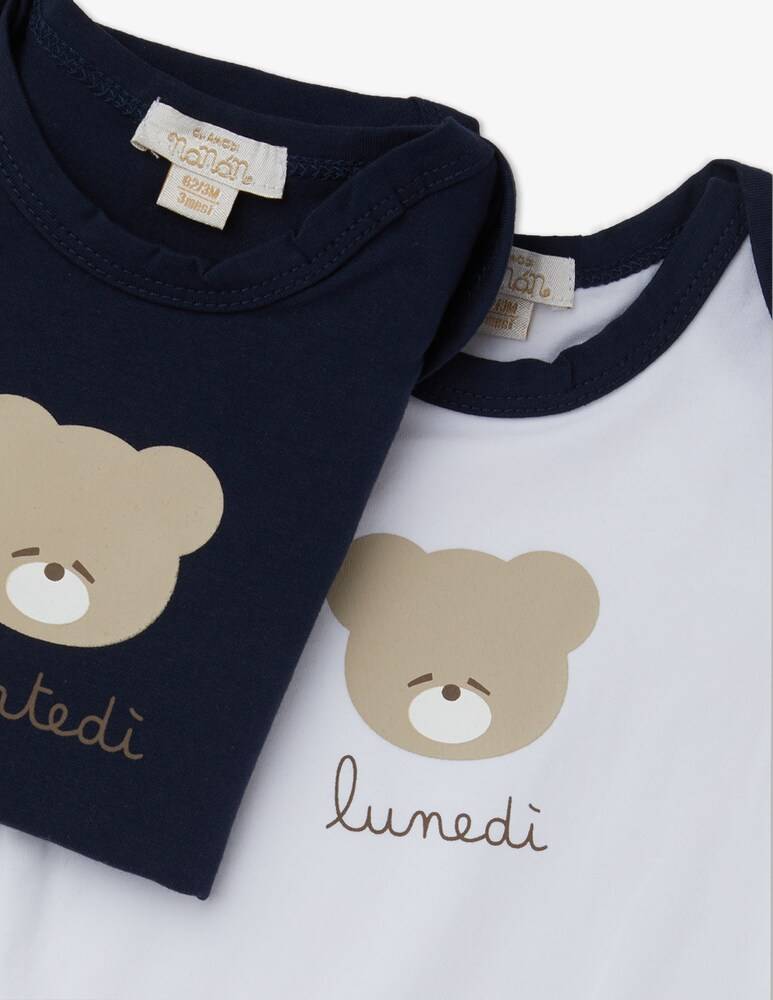 Nanan Box Con Body Settimana 7 Pezzi