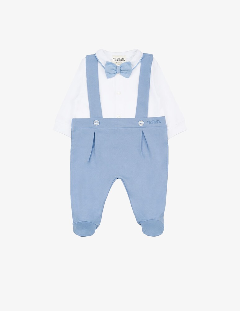 Nanan Tutina con papillon e bretelle