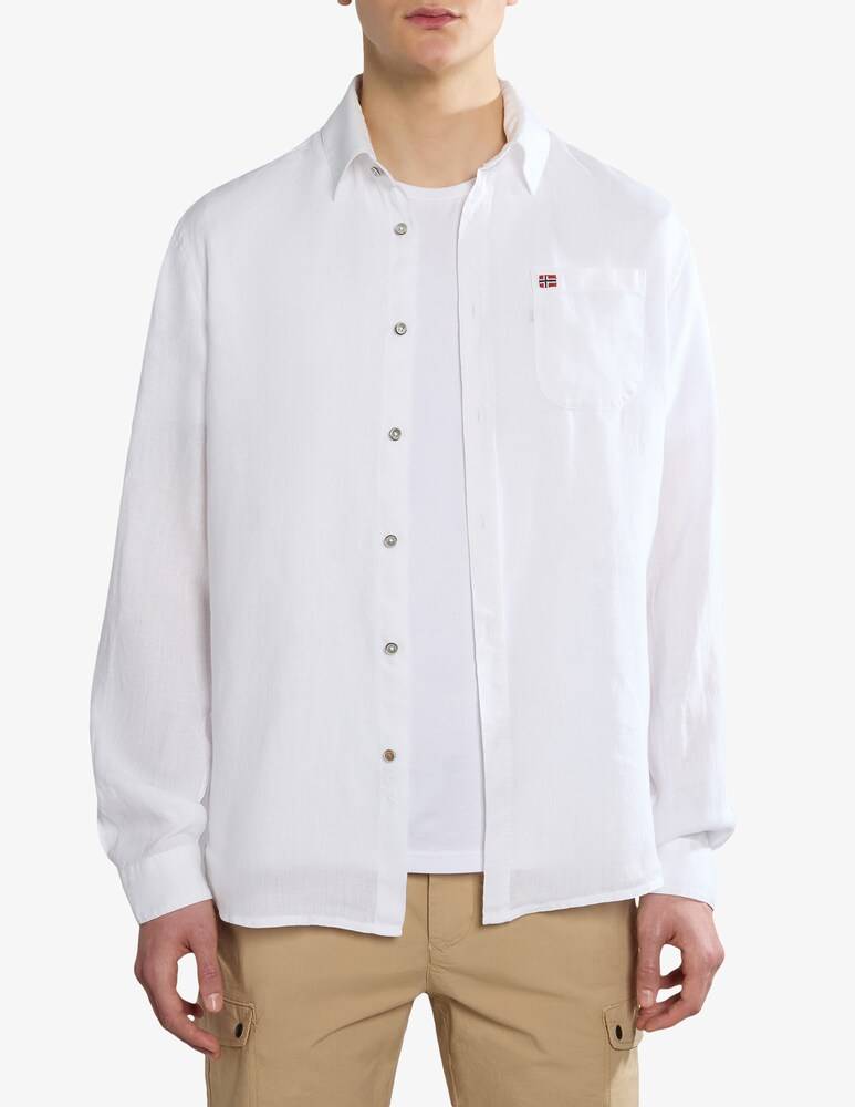 Napapijri Camicia lino