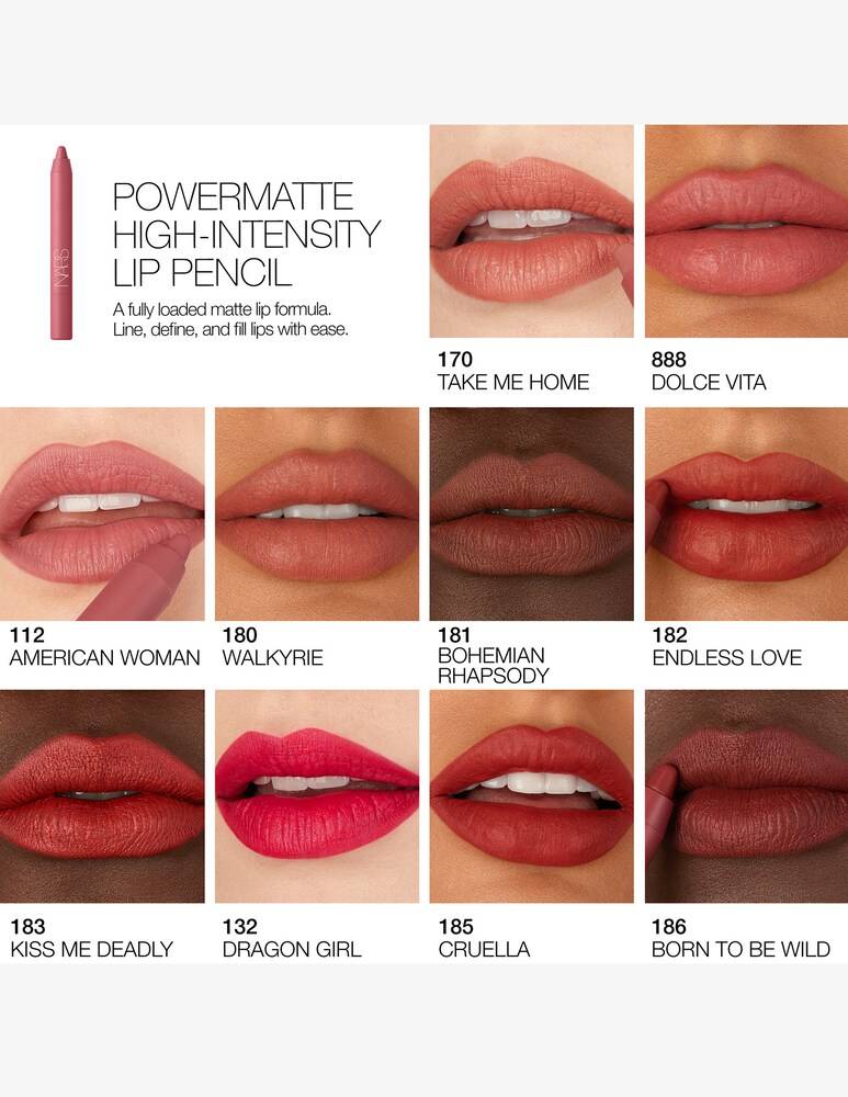 Nars Matita Labbra Powermatte High Intensity