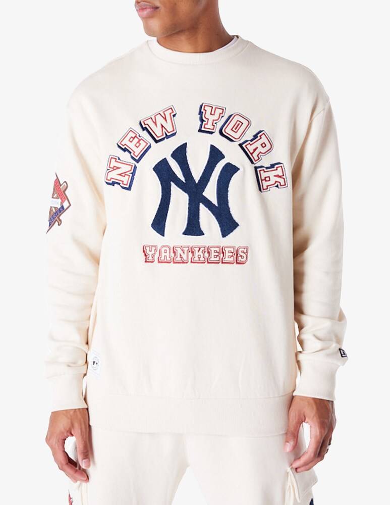 New Era Felpa girocollo world series ny yankees