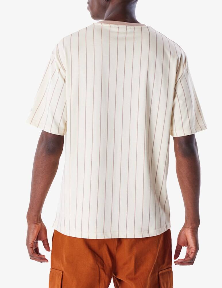 New Era Maglietta Pinstripe