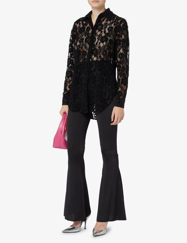 Nineminutes Pantaloni Flare Lycra