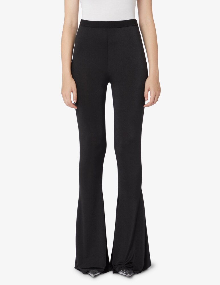 Nineminutes Pantaloni flare lycra