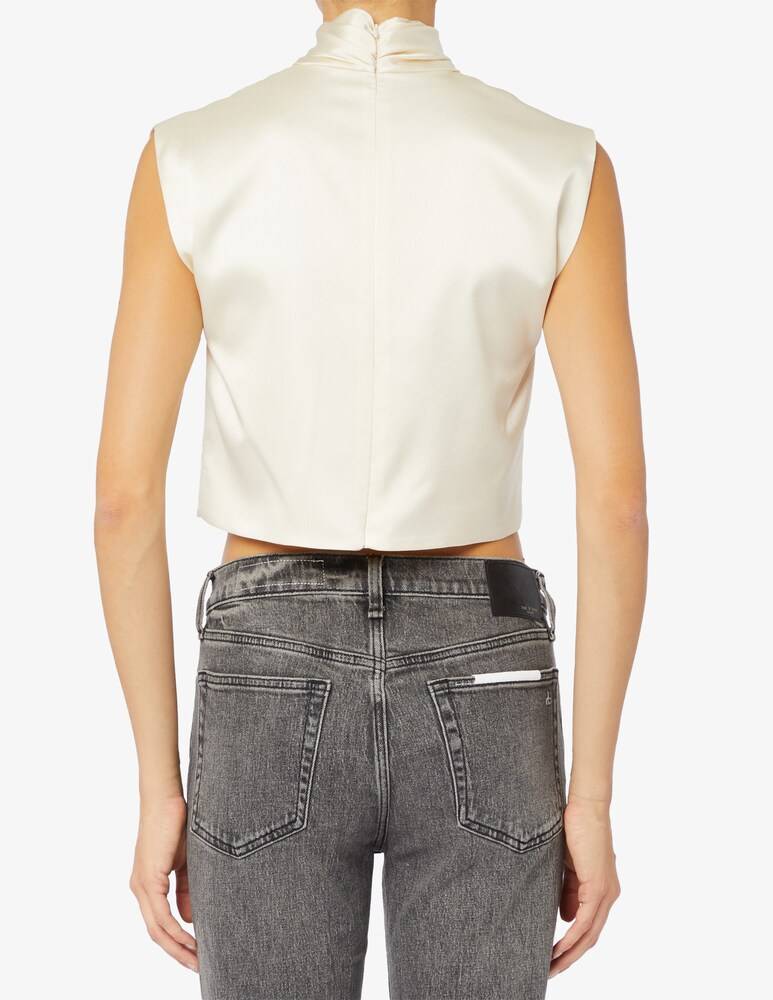Nineminutes Top In Raso Bonnie