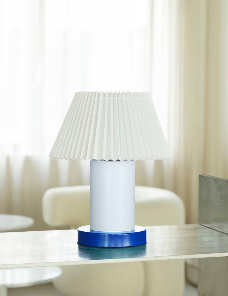 Normann Copenhagen Cellu Lampada Da Tavolo Eu Azzurro