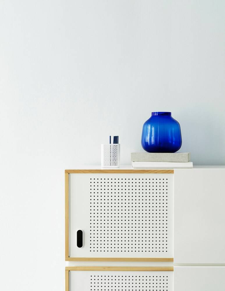 Normann Copenhagen Step Vaso H23 Cm Blu