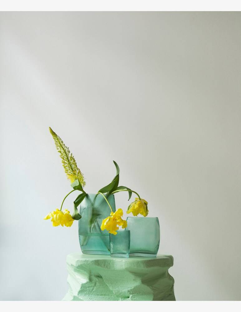 Normann Copenhagen Tide Vaso H28 Cm Blu