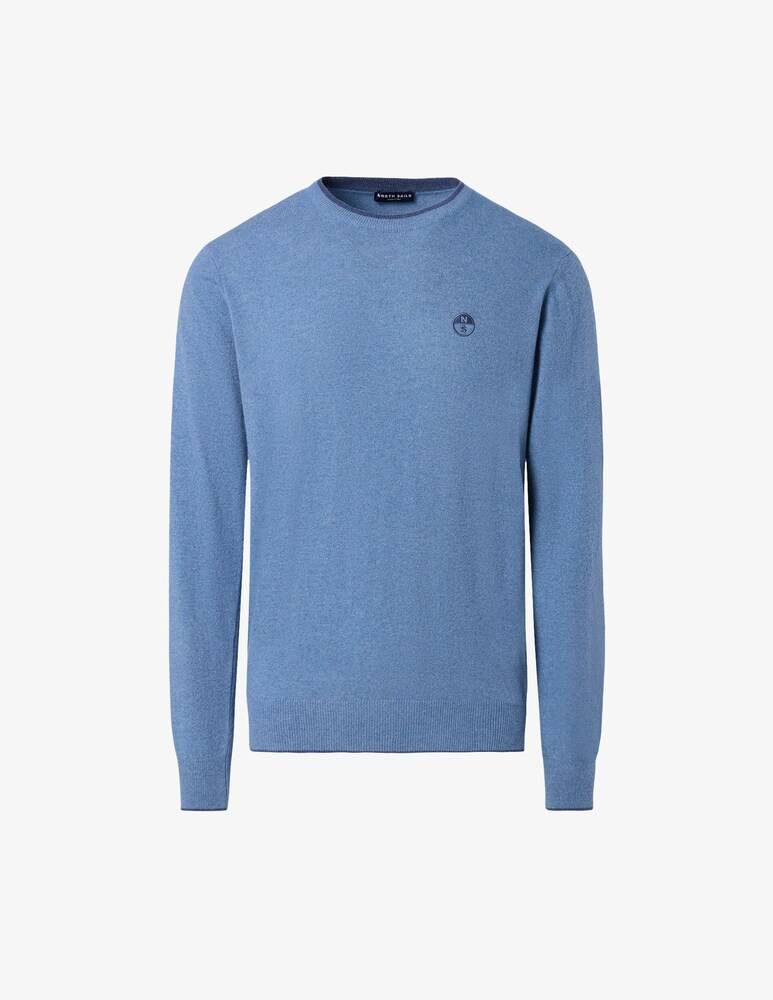 North Sails Maglia girocollo in misto cashmere