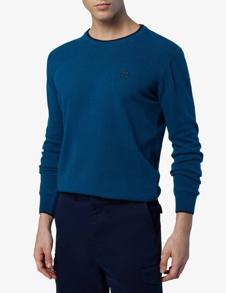 North Sails Maglia girocollo in misto cashmere
