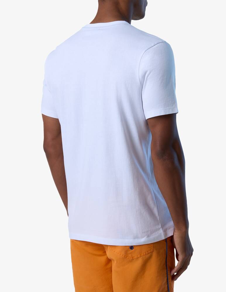 North Sails Maglietta Logo Scritta