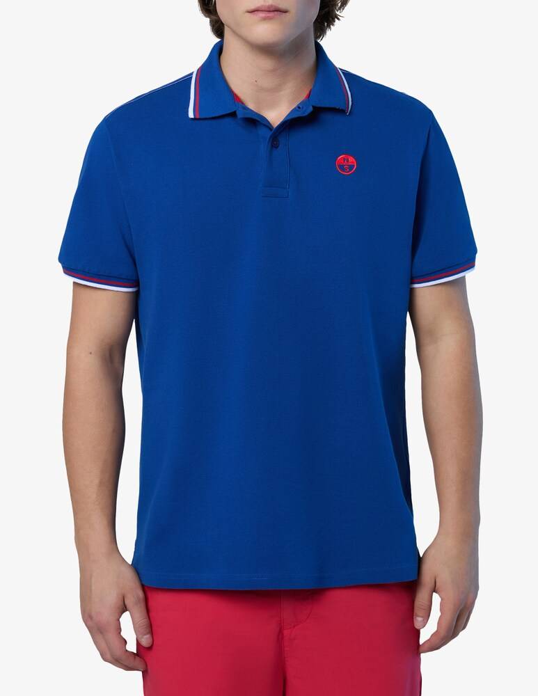 North Sails Polo piquet collo righe