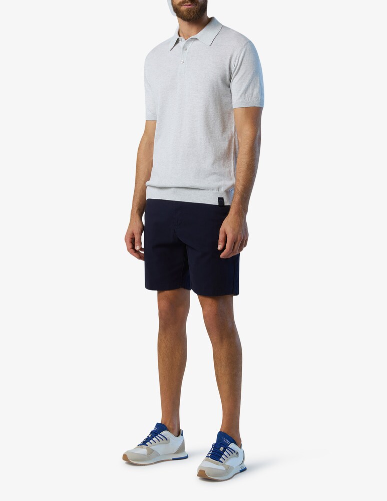 North Sails Short Pantaloni Chino Gabardina