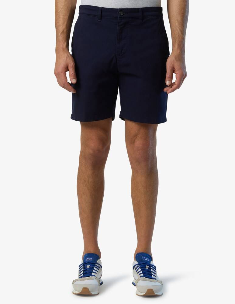 North Sails Short pantaloni chino gabardina