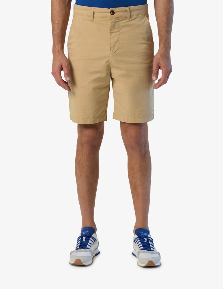 North Sails Short pantaloni chino popeline