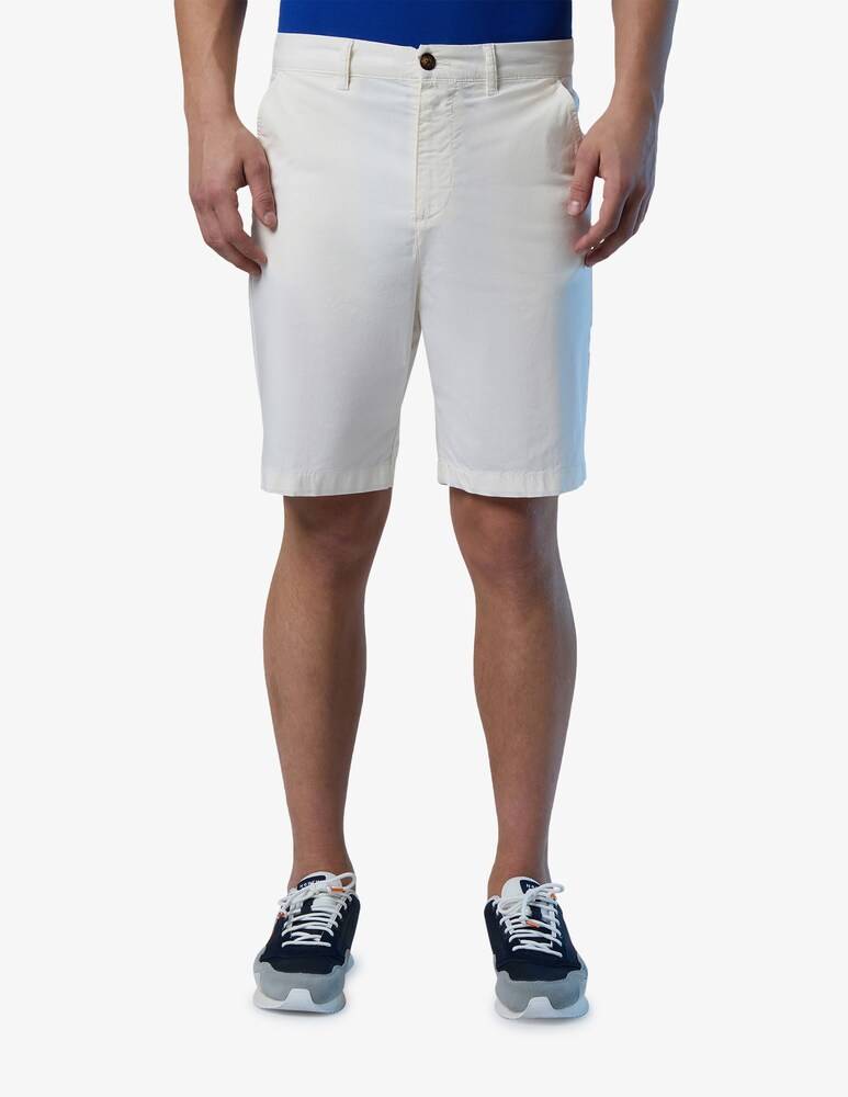 North Sails Short pantaloni chino popeline