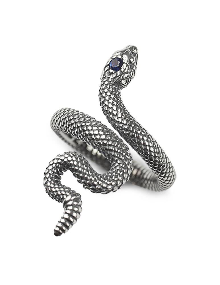 NOVE25 Anello Serpente - Argento