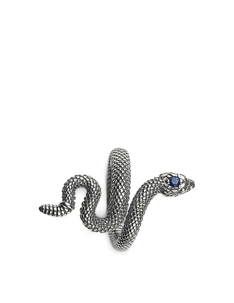 NOVE25 Anello Serpente - Argento