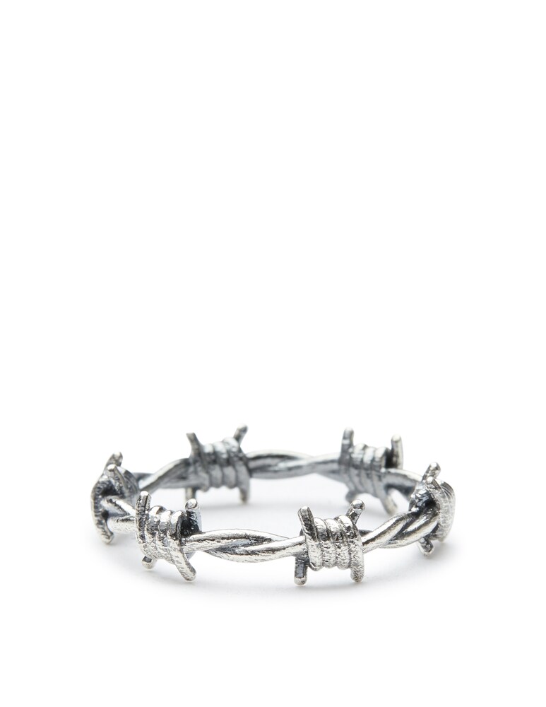 NOVE25 Fedina Filo Spinato Argentato - Argento