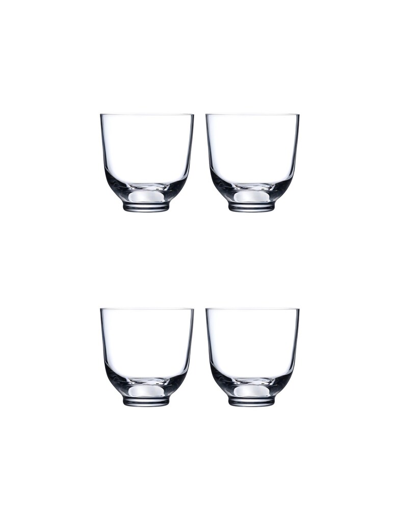 Nude Hepburn bicchiere whisky set da 4 - Trasparente