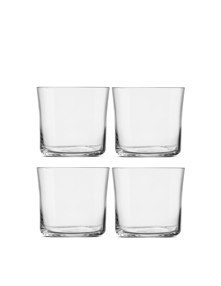 Nude Savage bicchiere lowball set da 4 - Trasparente