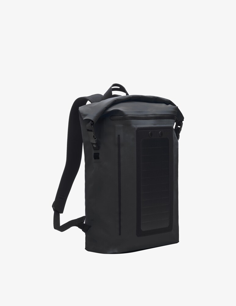 O-Range Zaino Solare Medio Con Led - Nero