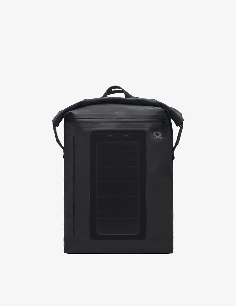 O-Range Zaino solare medio con led - Nero