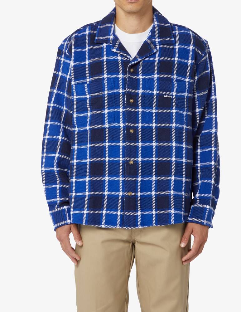 Obey Camicia bigwig plaid