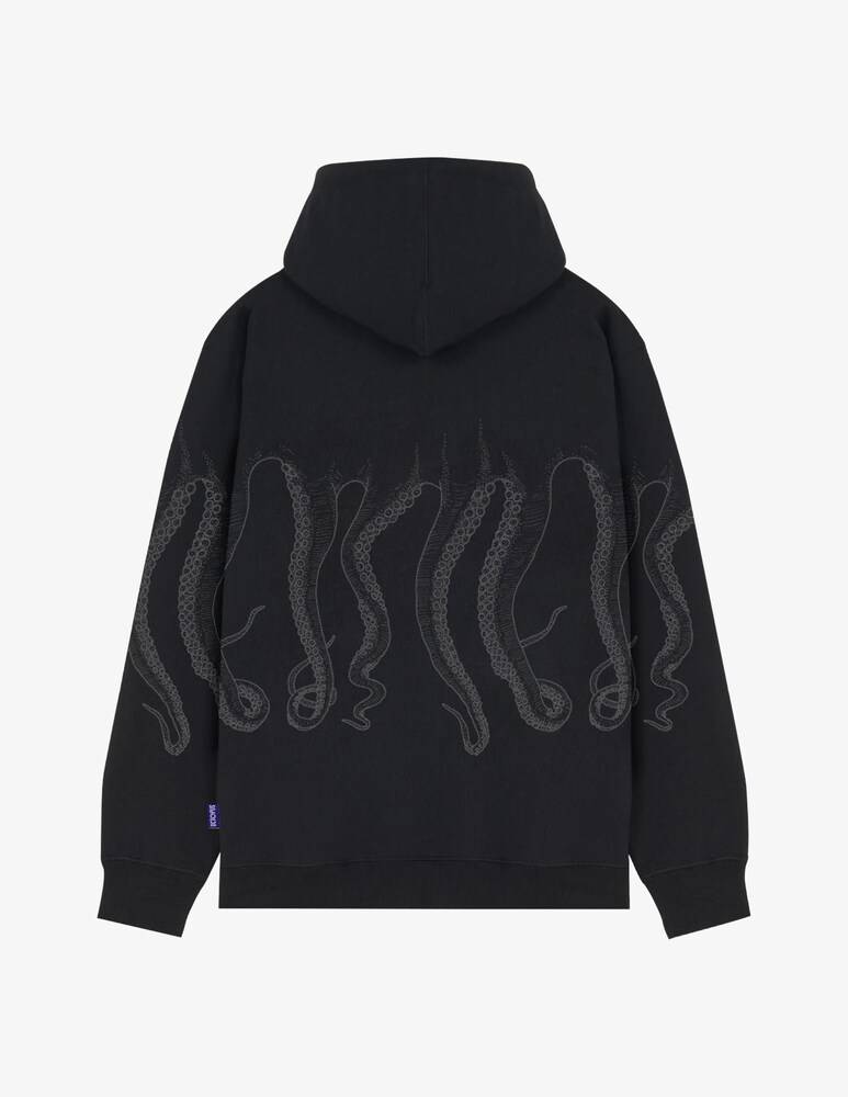 Octopus Felpa Con Cappuccio Octopus Outline