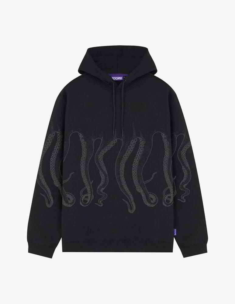 Octopus Felpa con cappuccio octopus outline