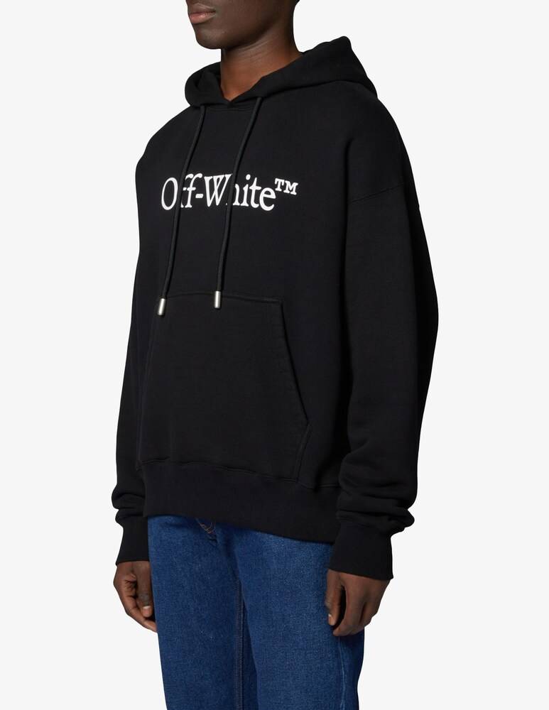 Off-White Felpa Con Cappuccio Bg Logo Skate