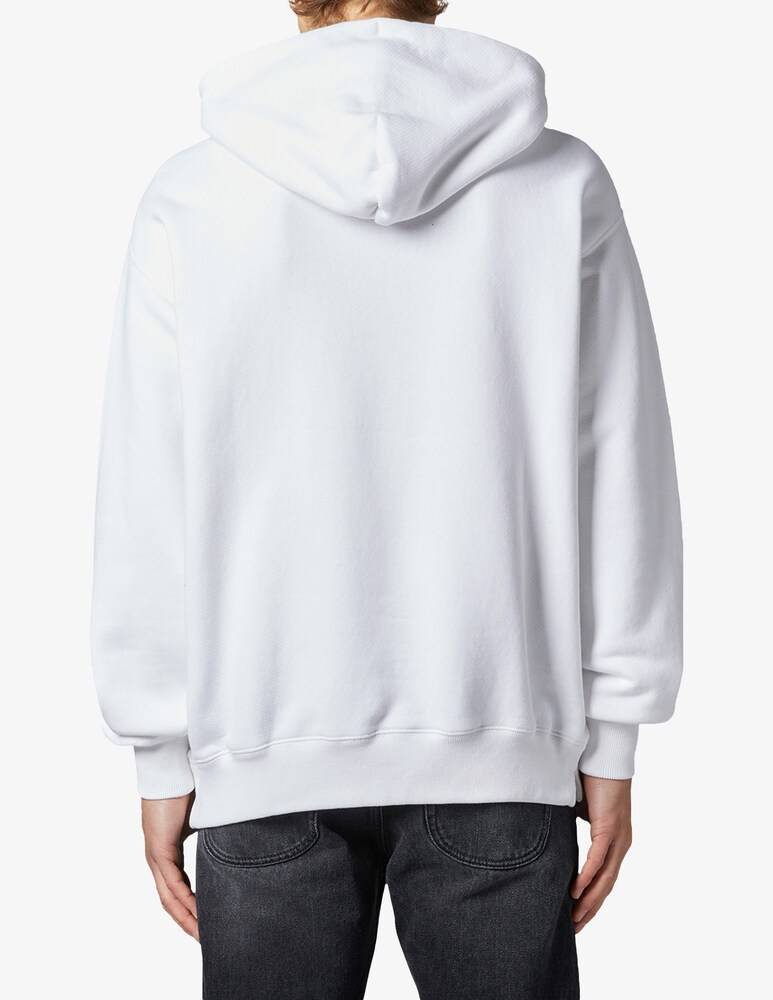Off-White Felpa Con Cappuccio Off Stamp Skate