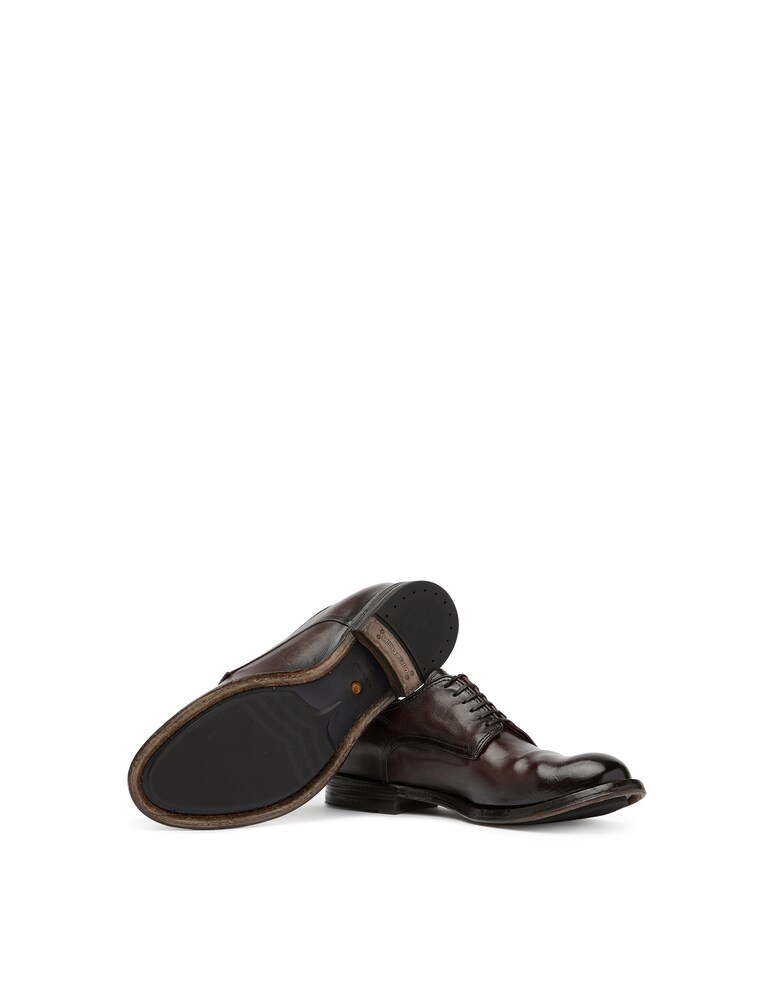 Officine Creative Derby Lace-up In Pelle