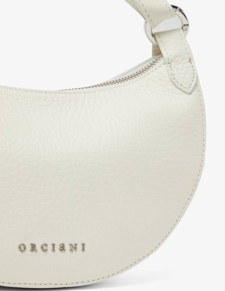 Orciani Borsa Hobo Mini In Pelle
