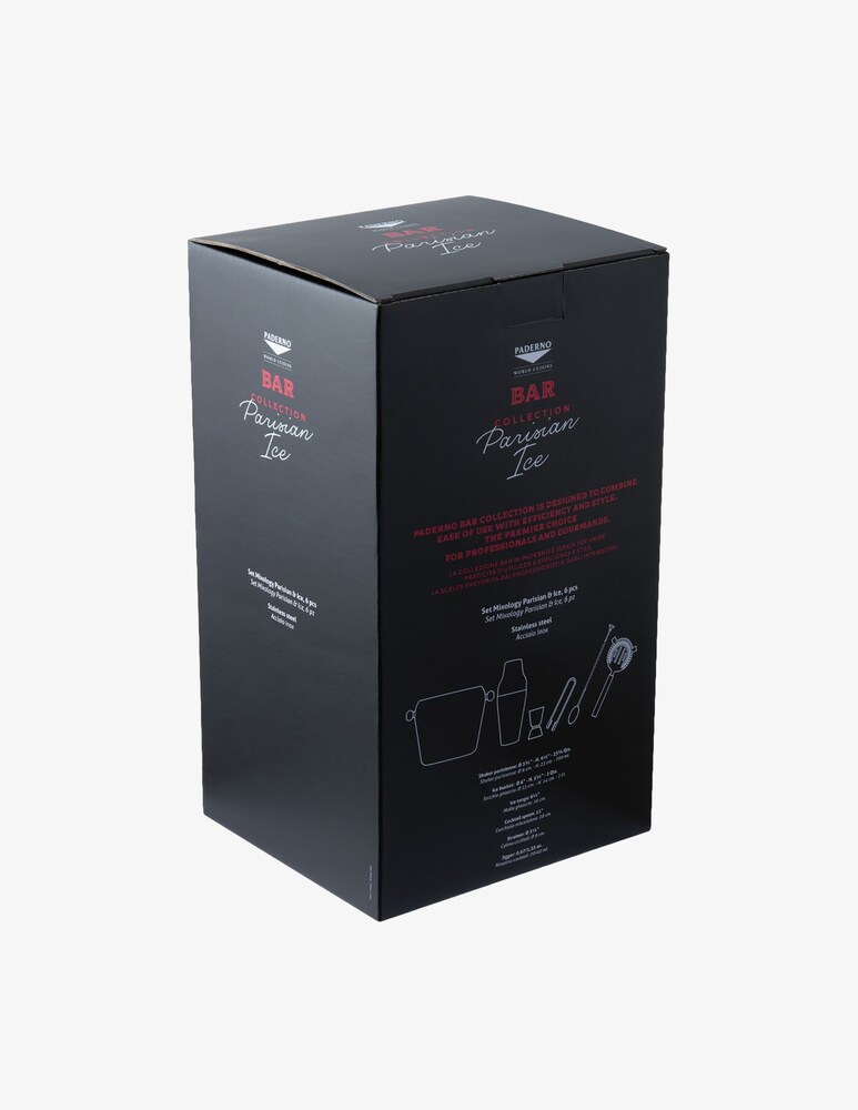 Paderno Set Mixology 6 Pz Ice - Oro