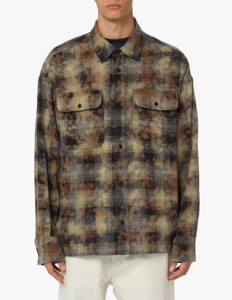 Palm Angels Camicia flanella check
