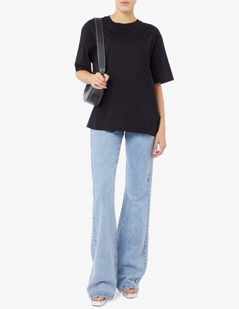 Palm Angels Maglietta Monogram Small Logo Slim Fit