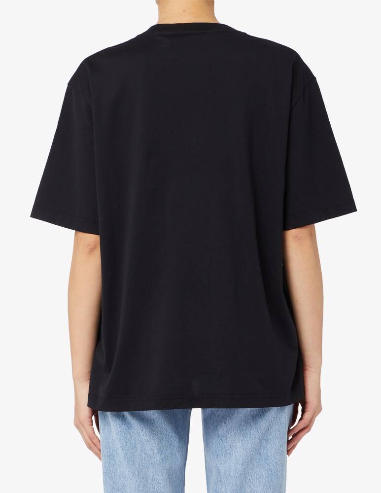 Palm Angels Maglietta Monogram Small Logo Slim Fit