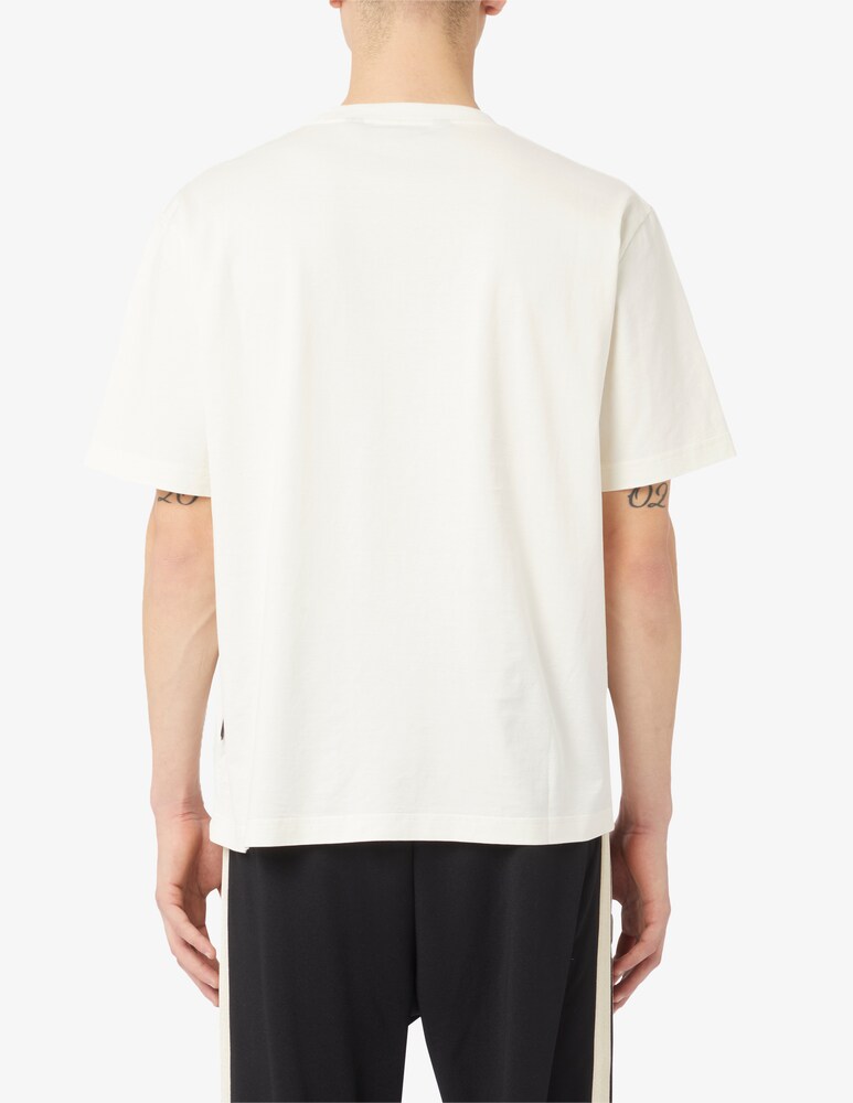 Palm Angels Maglietta Monogram Small Logo Slim Fit