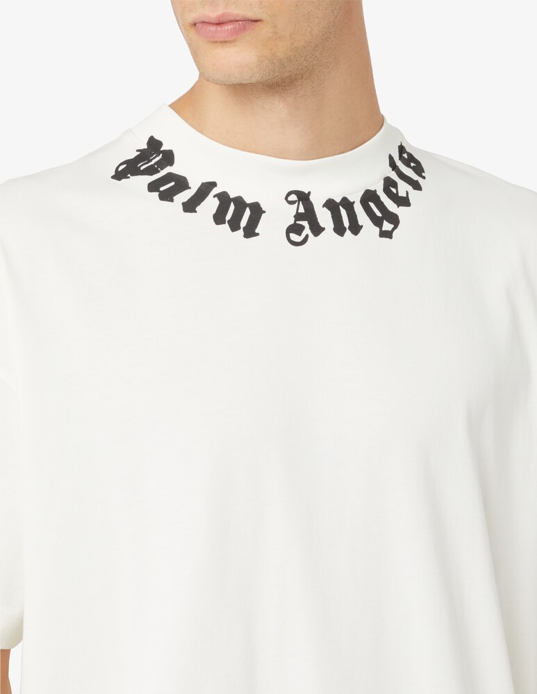 Palm Angels Maglietta Neck Logo