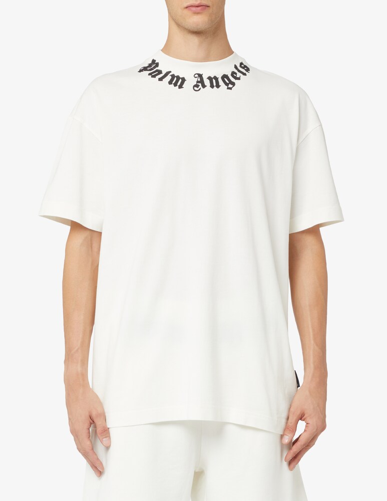 Palm Angels Maglietta neck logo