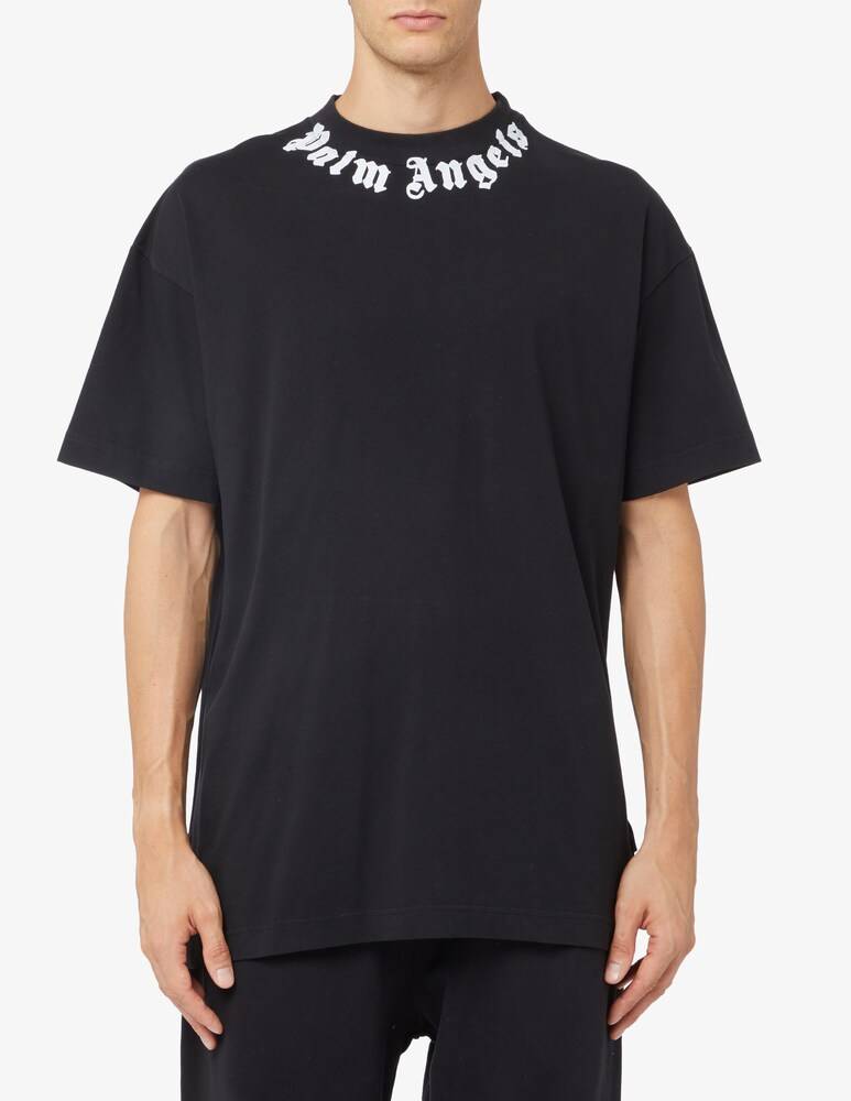 Palm Angels Maglietta neck logo