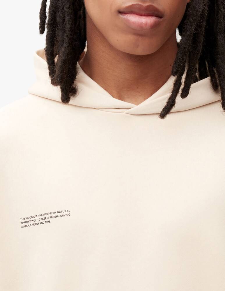 PANGAIA Felpa Con Cappuccio 365 - Beige