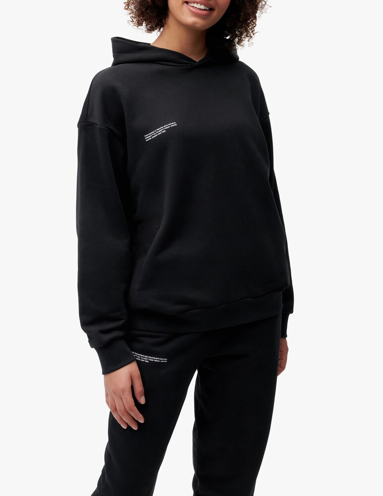 PANGAIA Felpa con cappuccio 365 - nero