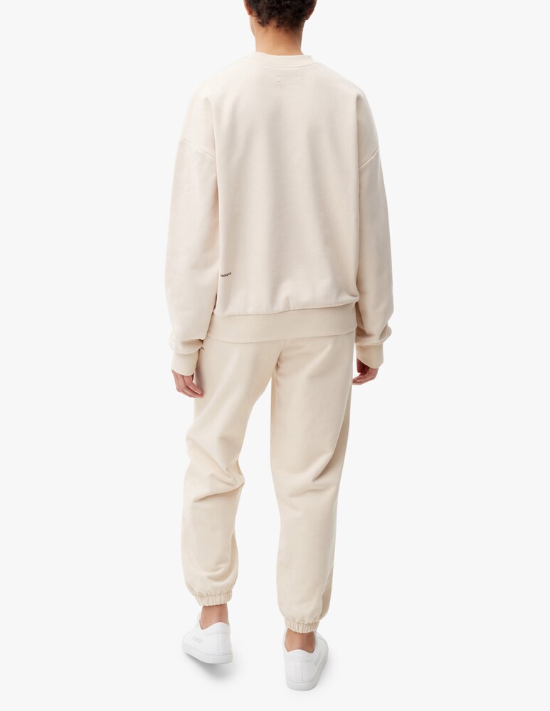 PANGAIA Felpa Girocollo 365 - Beige