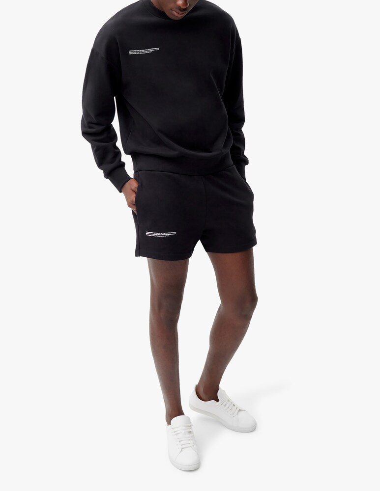 PANGAIA Pantaloni corti 365 - nero