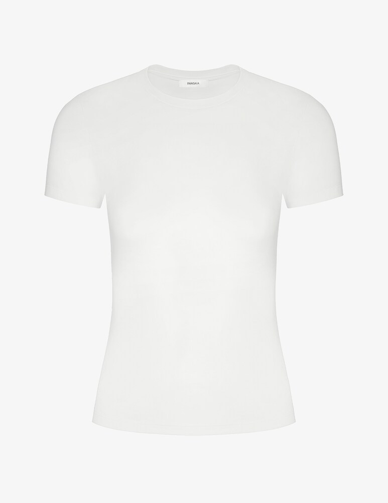 PANGAIA T-shirt da donna in cotone elasticizzato 365