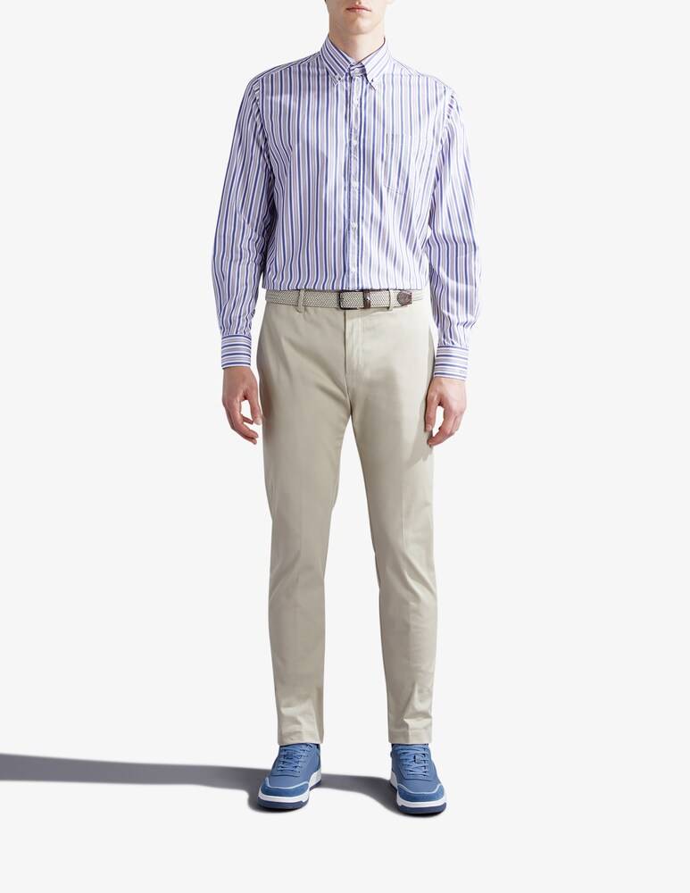 Paul & Shark Camicia Manica Lunga Twill Riga