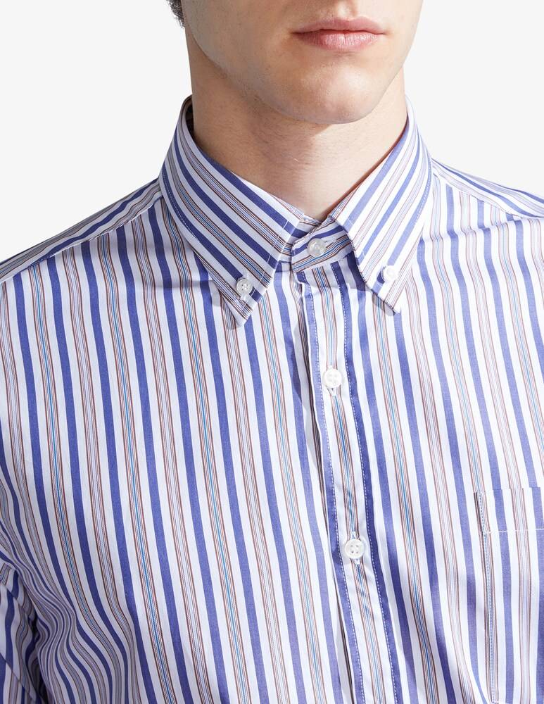 Paul & Shark Camicia Manica Lunga Twill Riga